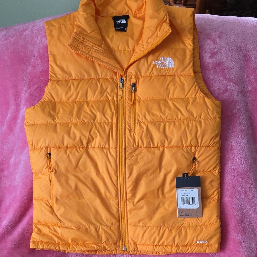 Men's (S) The North Face Summit Gold Puffer Vest
